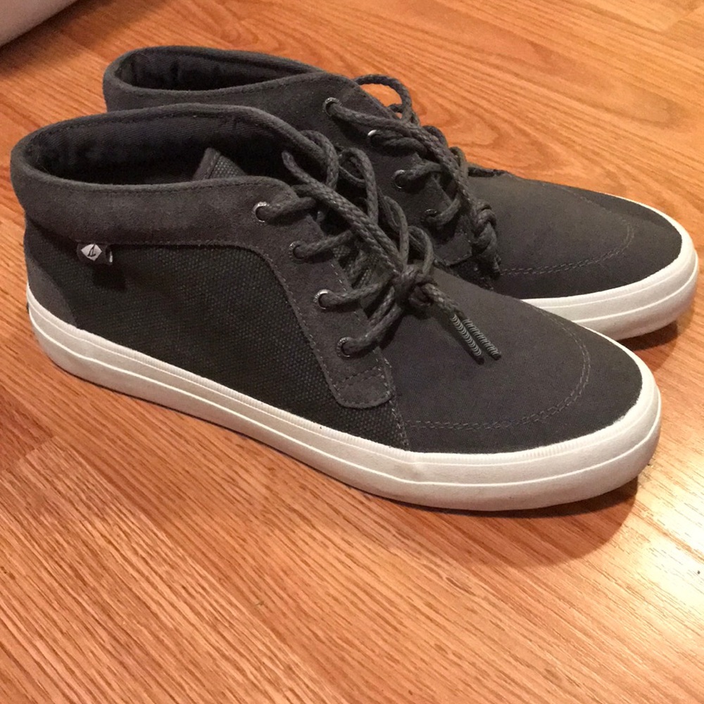 Sperry sneakers.